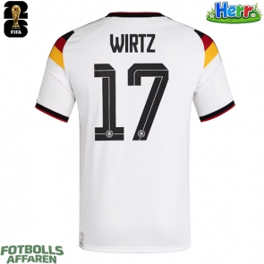 Tyskland Florian Wirtz #17 Hemmatröja VM 2026 Kortärmad
